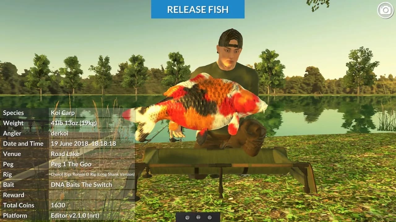 Carp Fishing Simulator — скриншот 2