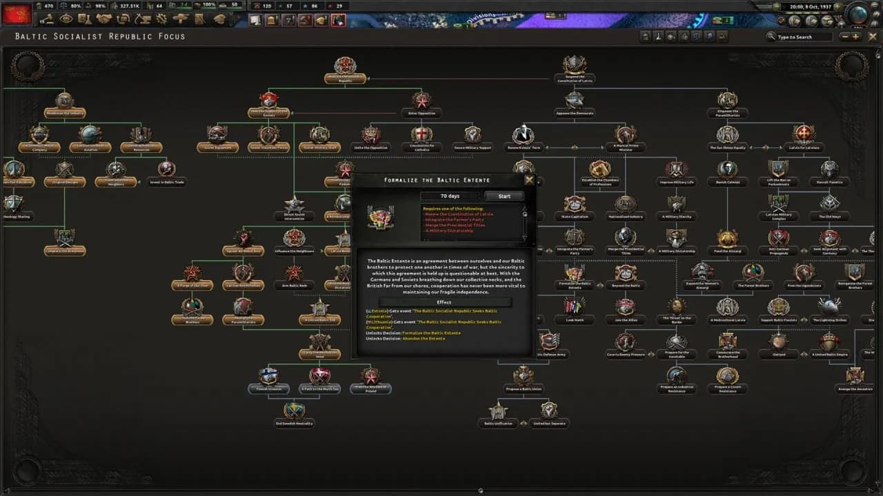 Hearts of Iron 4: No Step Back — скриншот 3