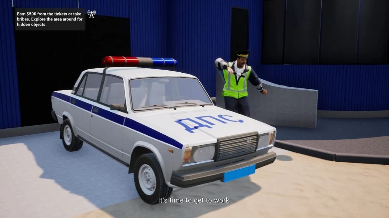 GAI Stops Auto: Right Version Simulator — скриншот 1