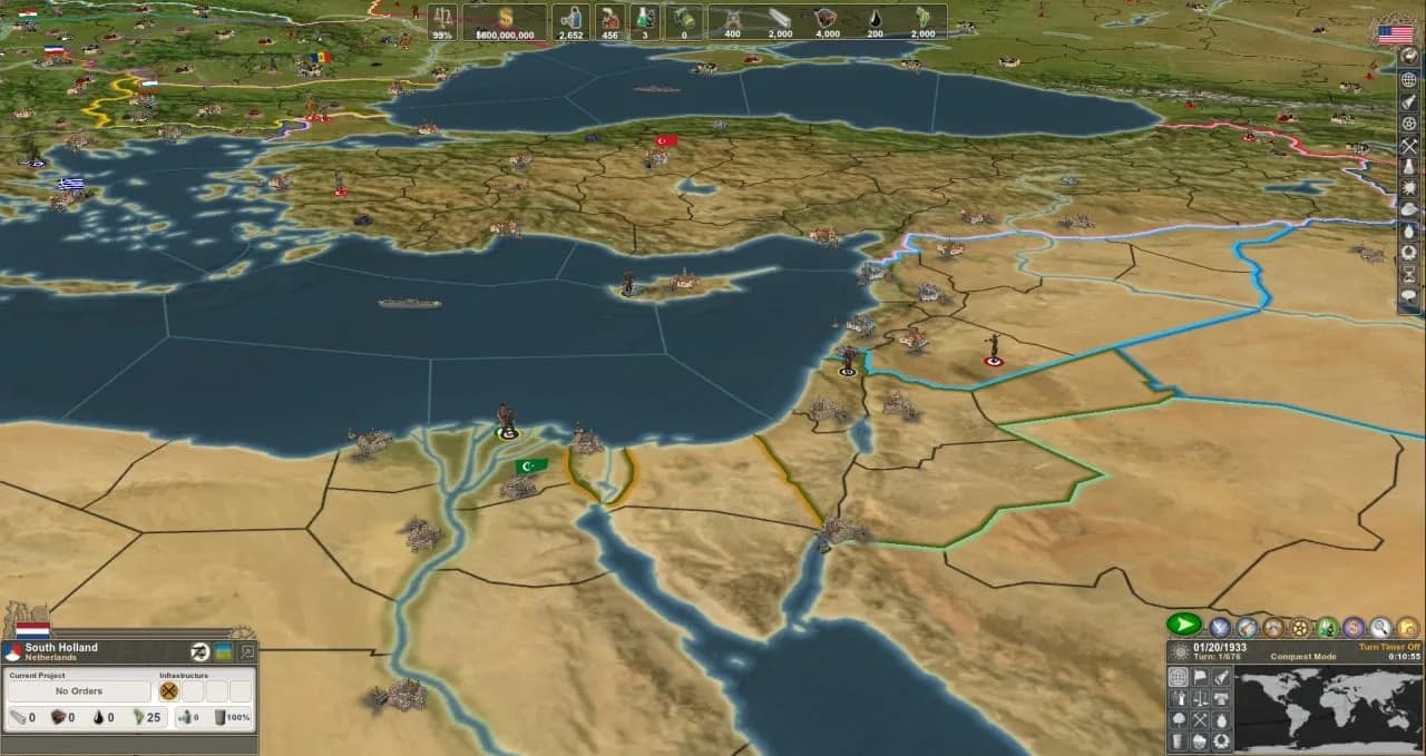 Making History 2: The War of the World — скриншот 6