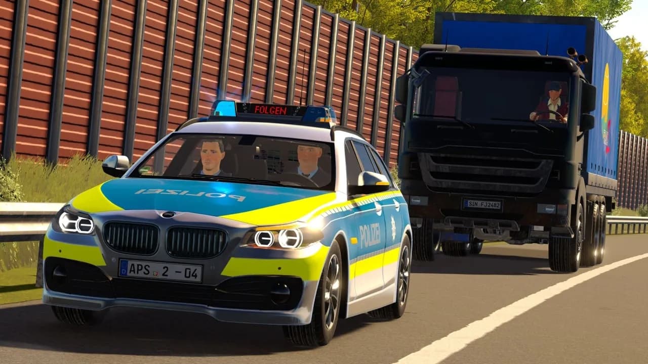 Autobahn Police Simulator 2 — скриншот 1