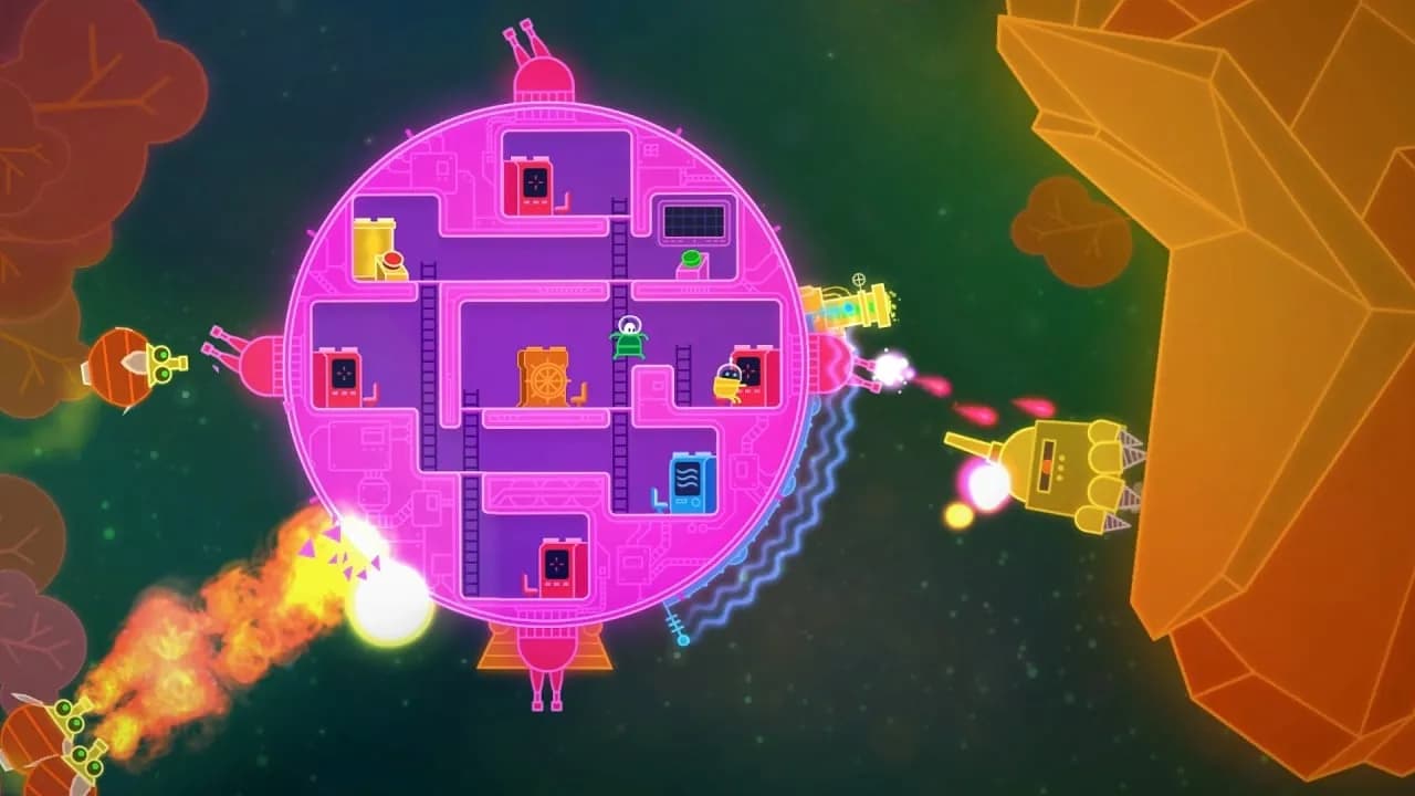Lovers in a Dangerous Spacetime — скриншот 1