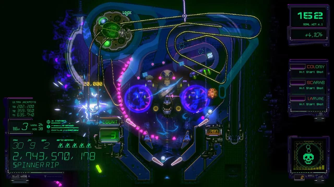 XENOTILT: HOSTILE PINBALL ACTION — скриншот 6