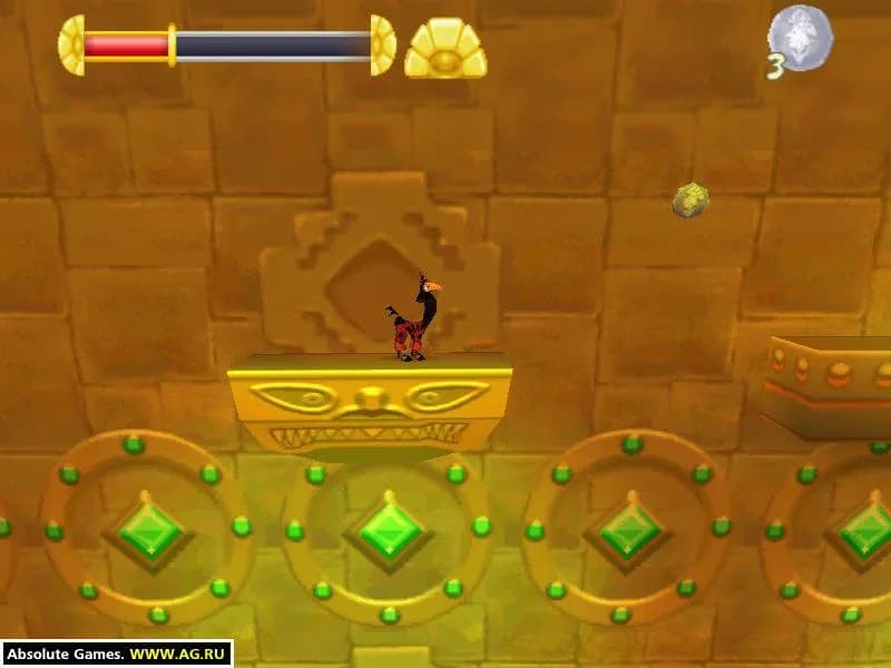 Disney's The Emperor's New Groove Action Game — скриншот 6