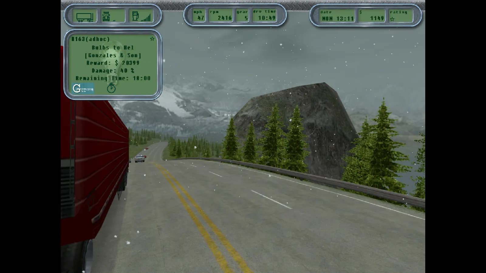 18 Wheels of Steel: Hard Truck — скриншот 2