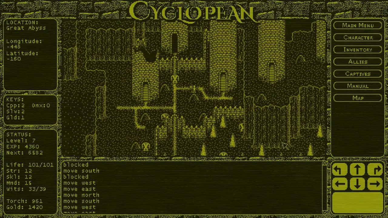 Cyclopean: The Great Abyss — скриншот 2