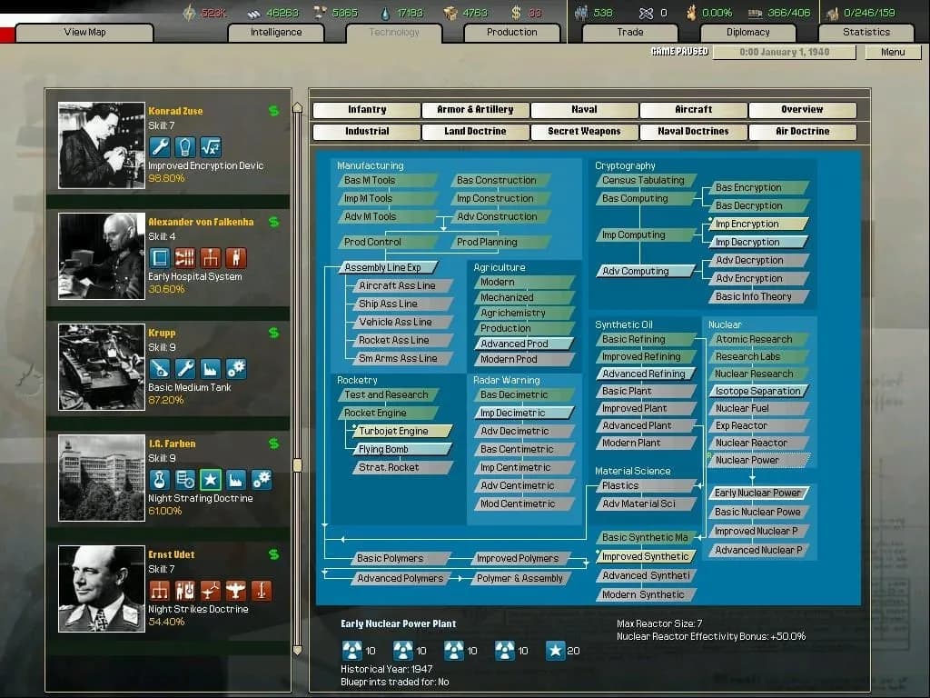 Arsenal of Democracy: A Hearts of Iron Game — скриншот 5