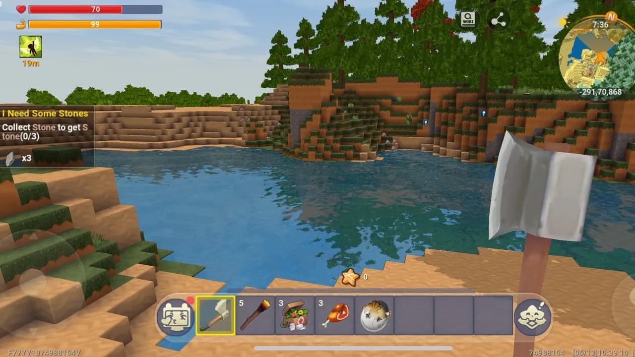 Mini World: Block Art — скриншот 1