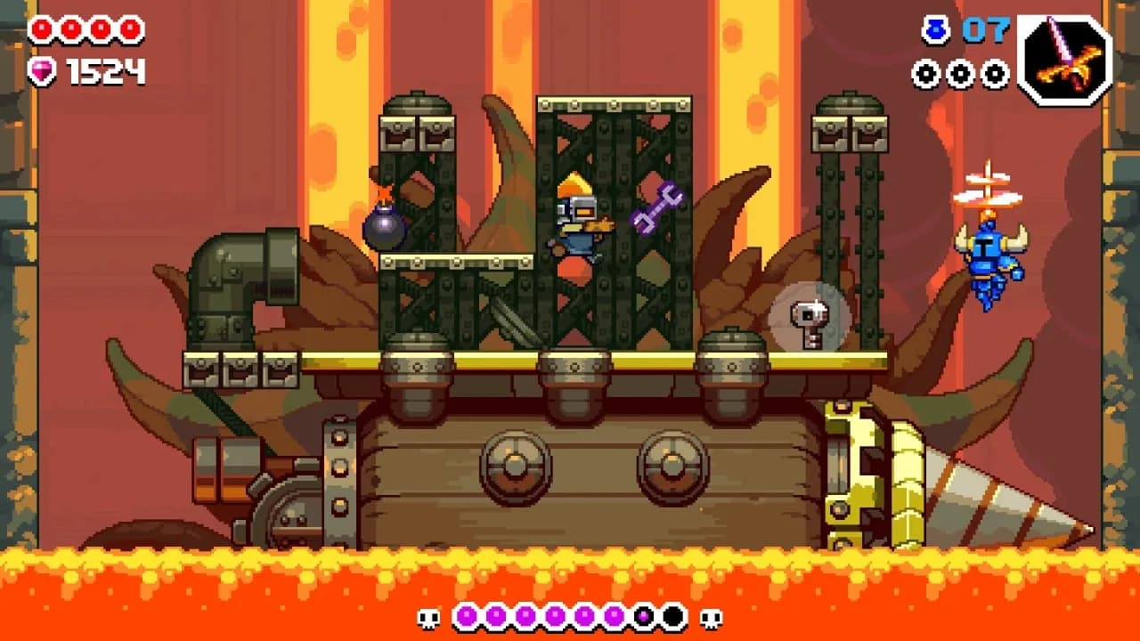 Shovel Knight Dig — скриншот 6