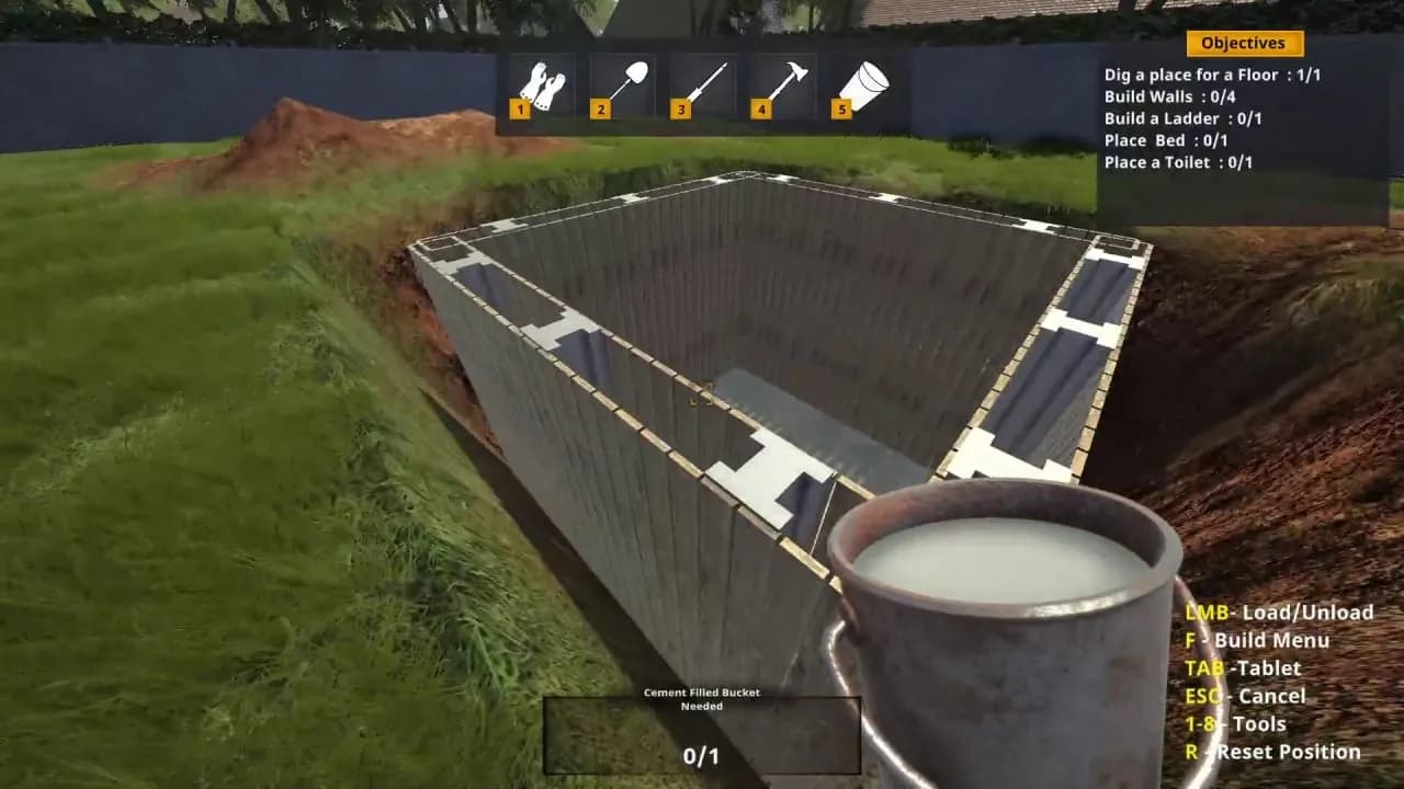 Bunker Builder Simulator — скриншот 2