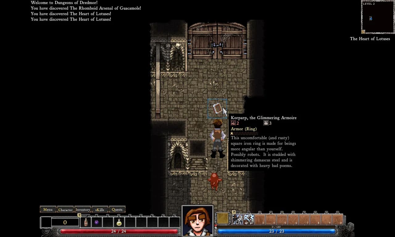 Dungeons of Dredmor — скриншот 3