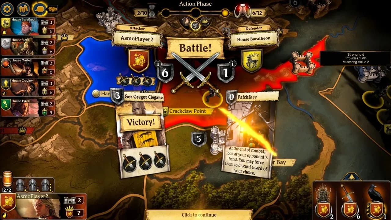 A Game of Thrones: The Board Game - Digital Edition — скриншот 3