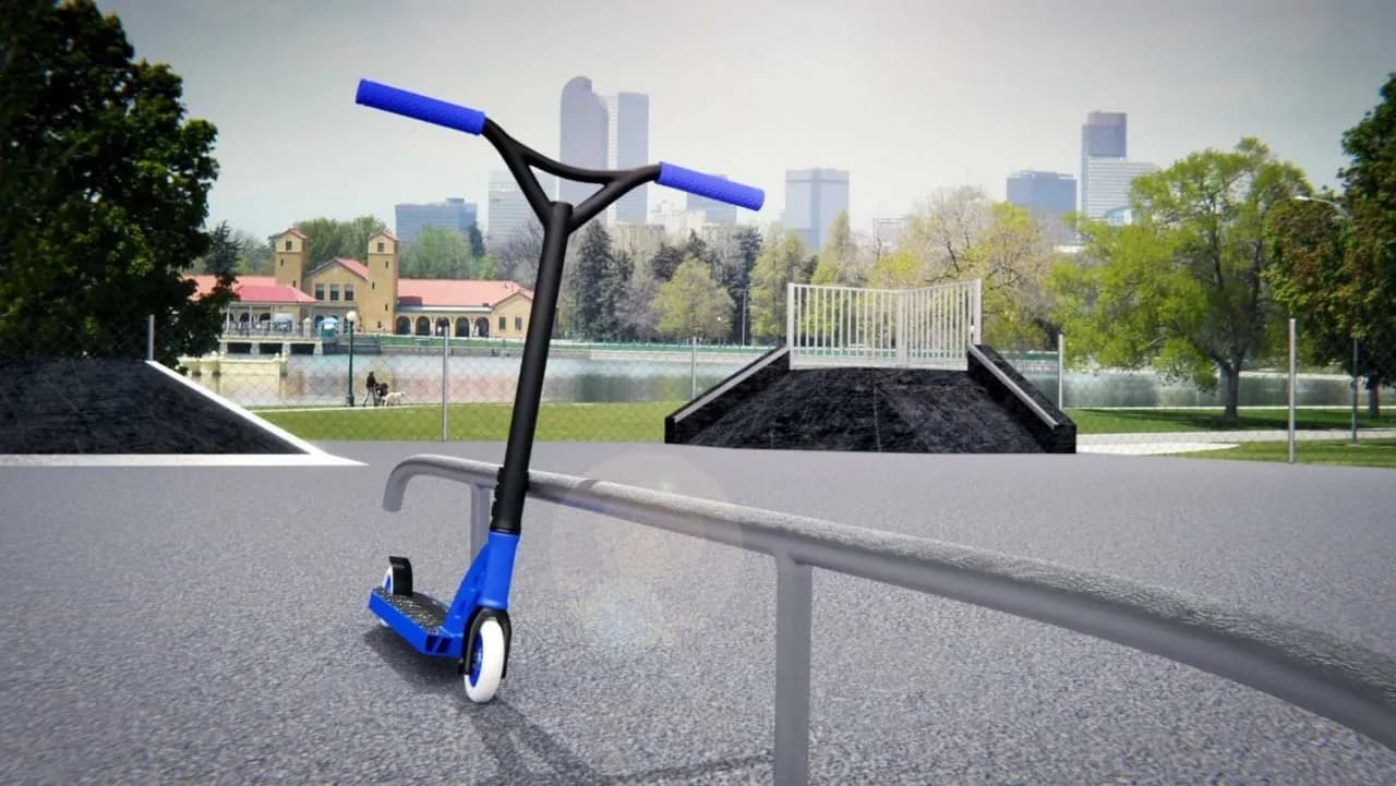 Freestyle Scooter Game — скриншот 2