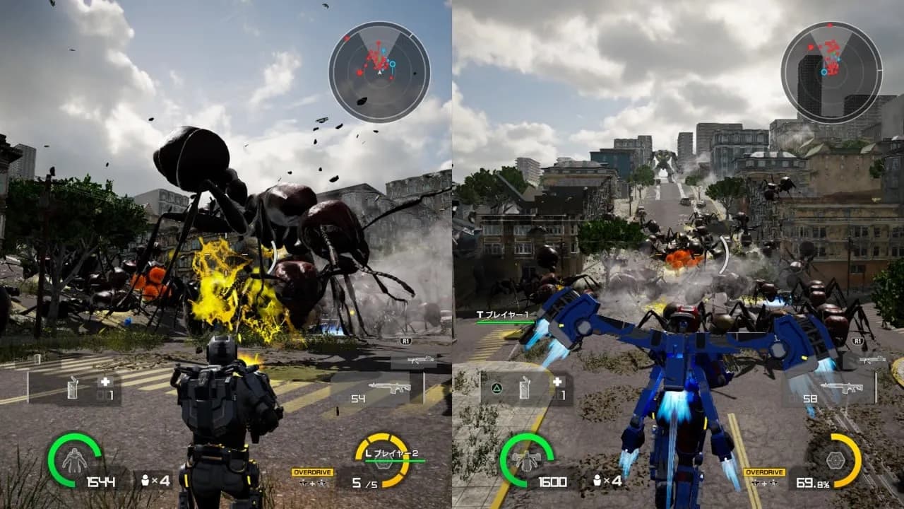 Earth Defense Force Iron Rain — скриншот 6