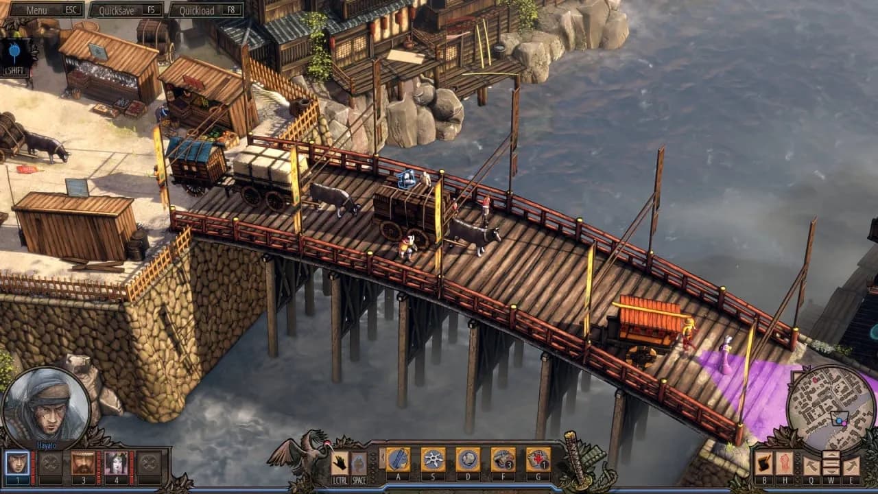 Shadow Tactics: Aiko's Choice — скриншот 1