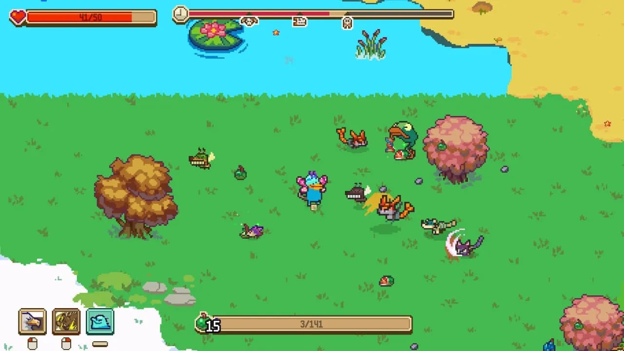 Everything is Crab: The Animal Evolution Roguelite — скриншот 1