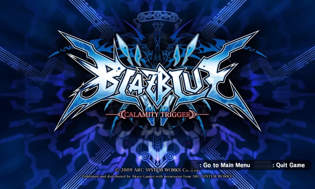 BlazBlue: Calamity Trigger — скриншот 1