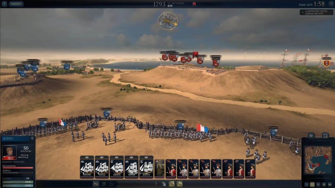 Ultimate Admiral: Age of Sail — скриншот 10