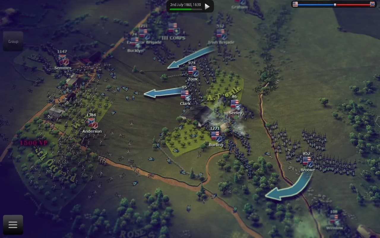 Ultimate General: Gettysburg — скриншот 11