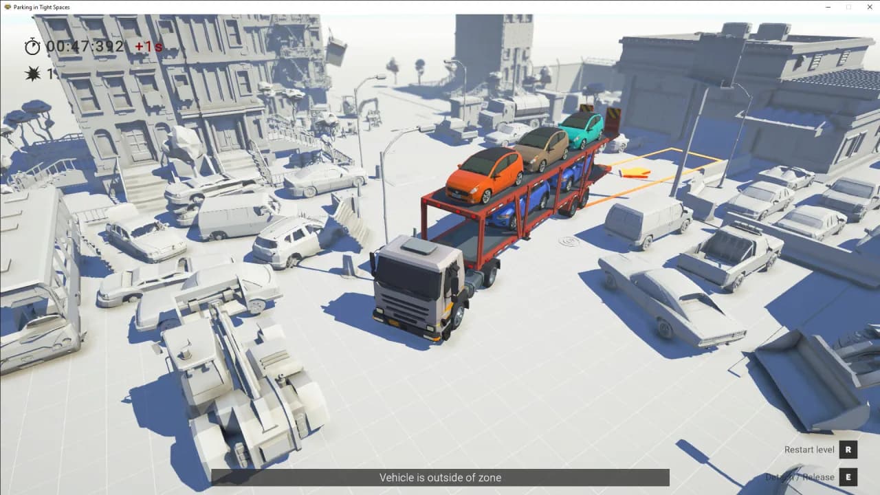 Parking in Tight Spaces — скриншот 1