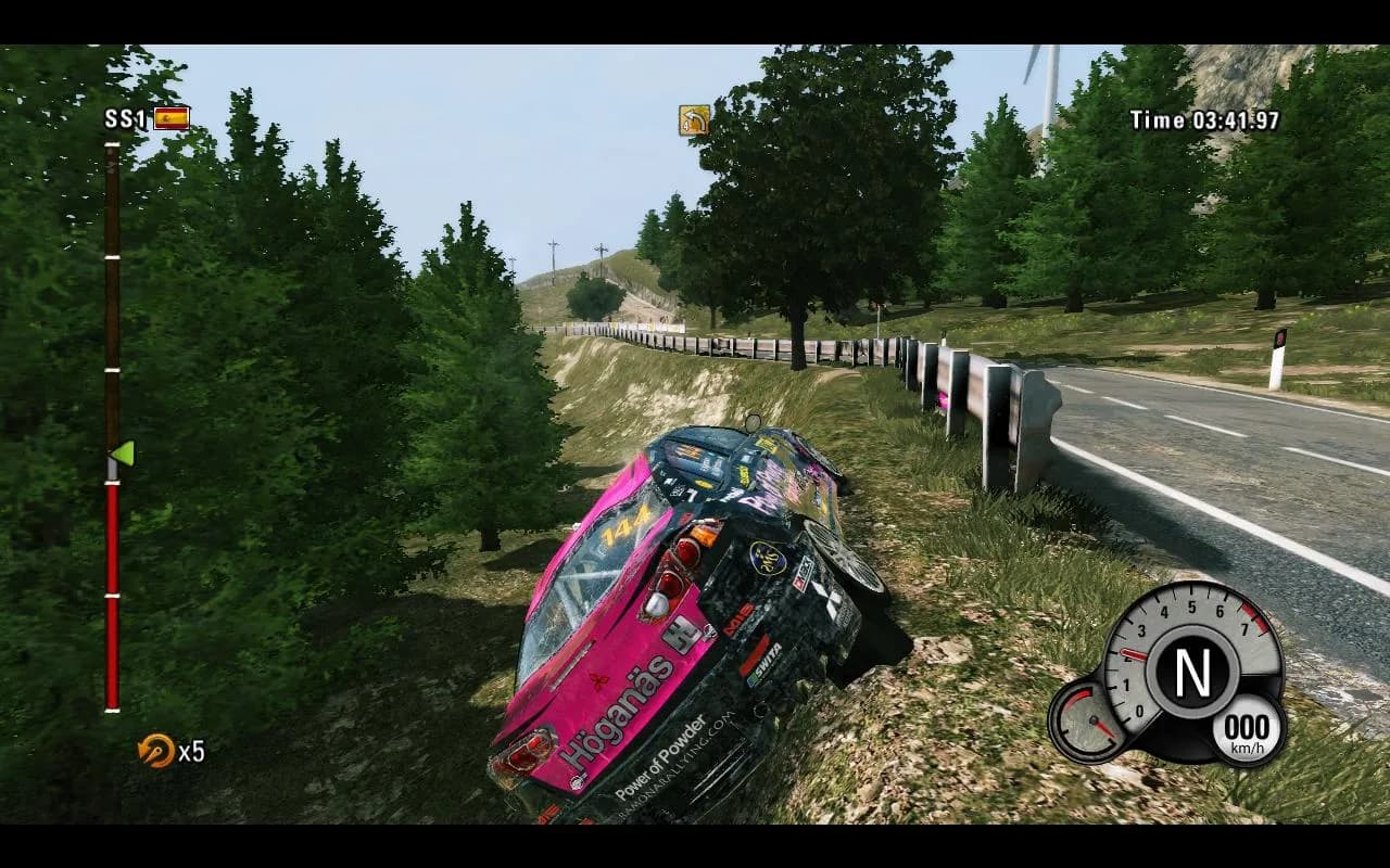 WRC 3: FIA World Rally Championship — скриншот 1