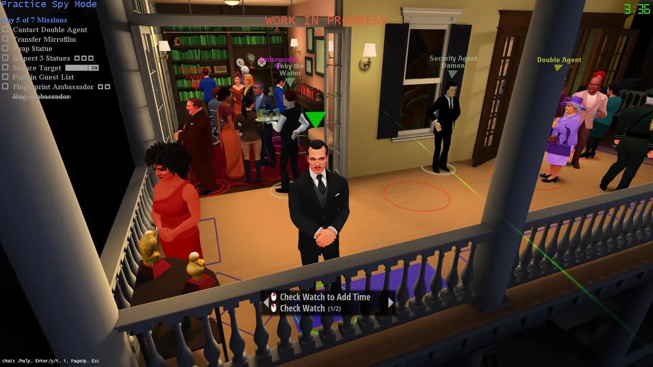 SpyParty — скриншот 3