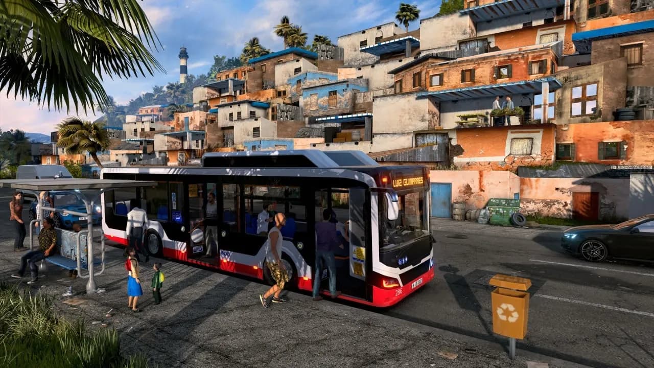 Bus Driving Sim 22 — скриншот 3