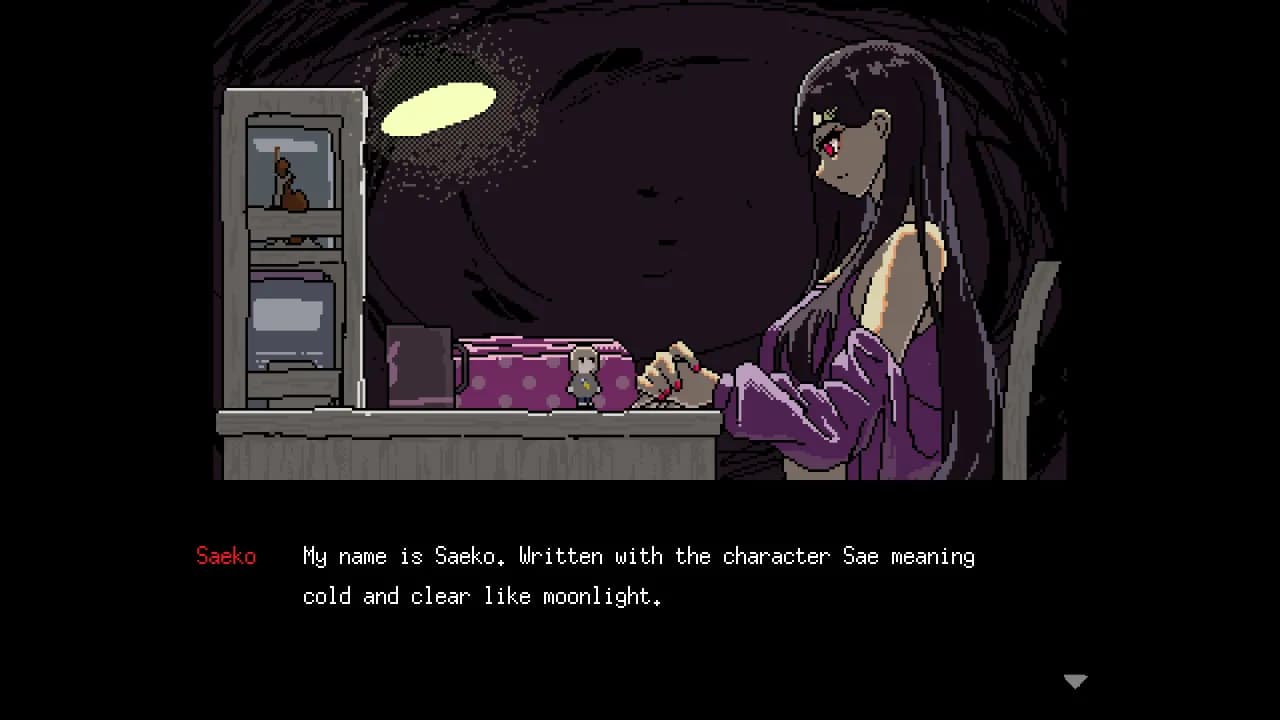 SAEKO: Giantess Dating Sim — скриншот 1