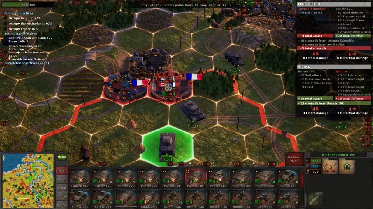 Strategic Mind: Blitzkrieg — скриншот 1