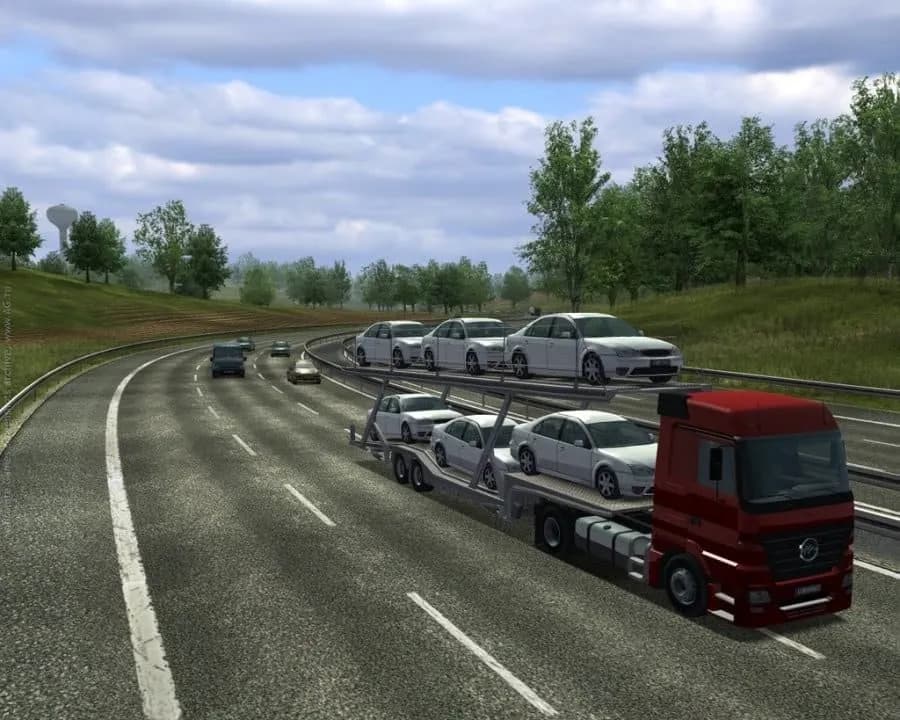 German Truck Simulator — скриншот 3