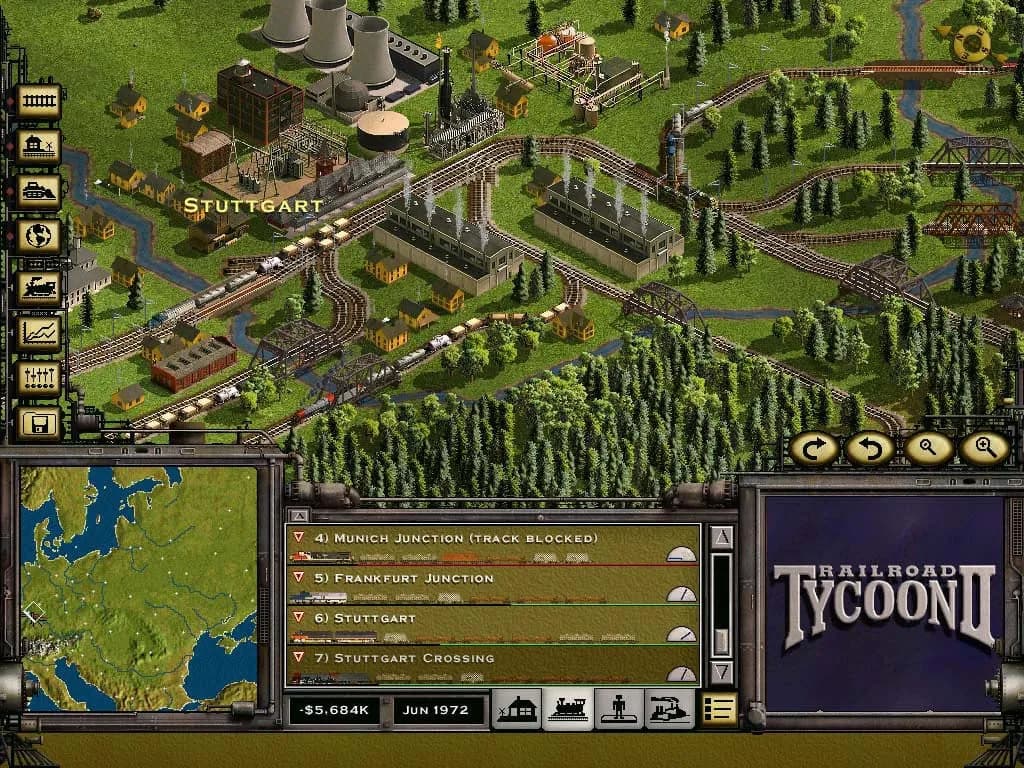Railroad Tycoon 2 — скриншот 4