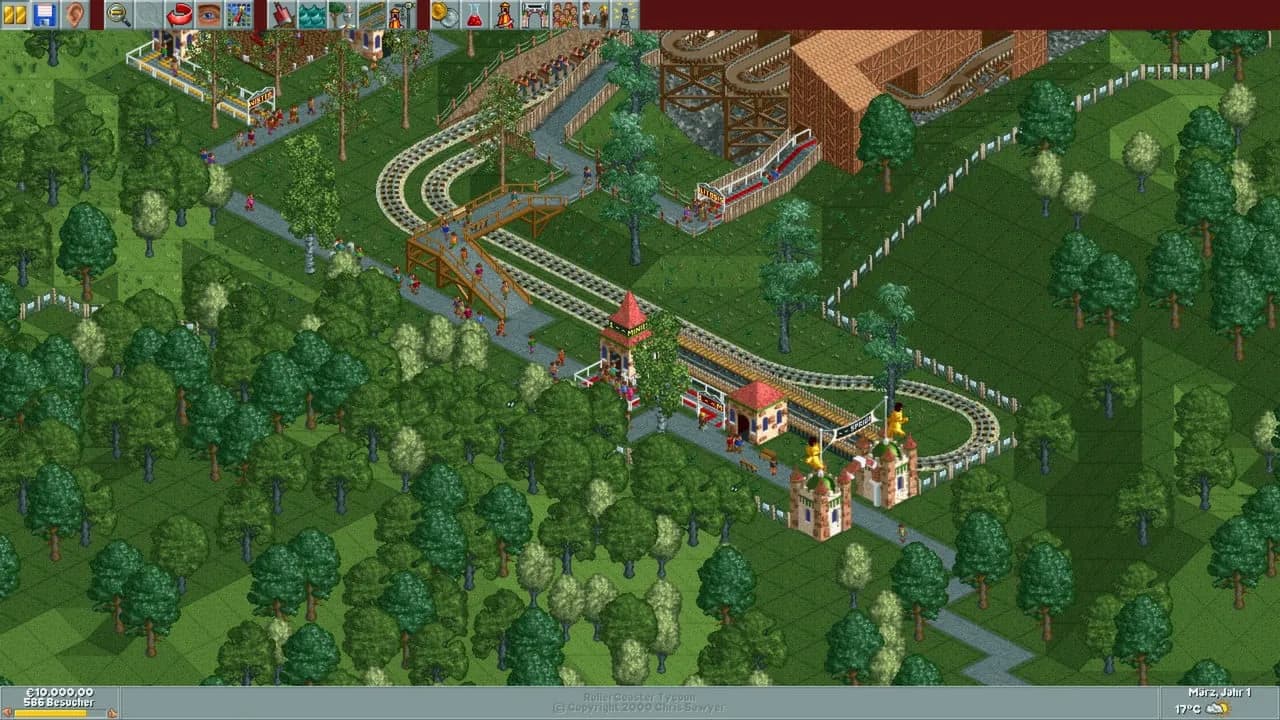 RollerCoaster Tycoon: Deluxe — скриншот 3