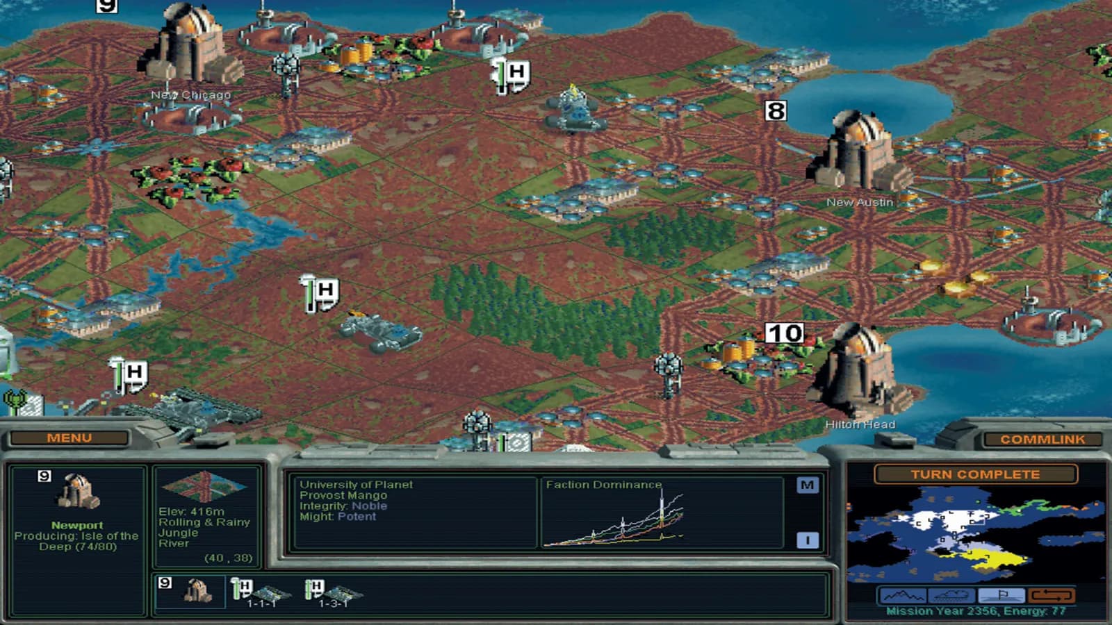 Sid Meier's Alpha Centauri — скриншот 4