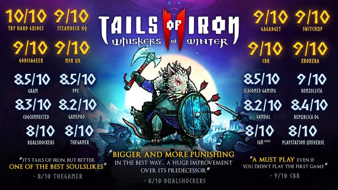Tails of Iron 2: Whiskers of Winter — скриншот 1