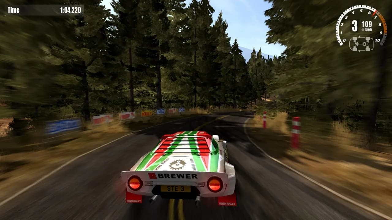 Rush Rally 3 — скриншот 8