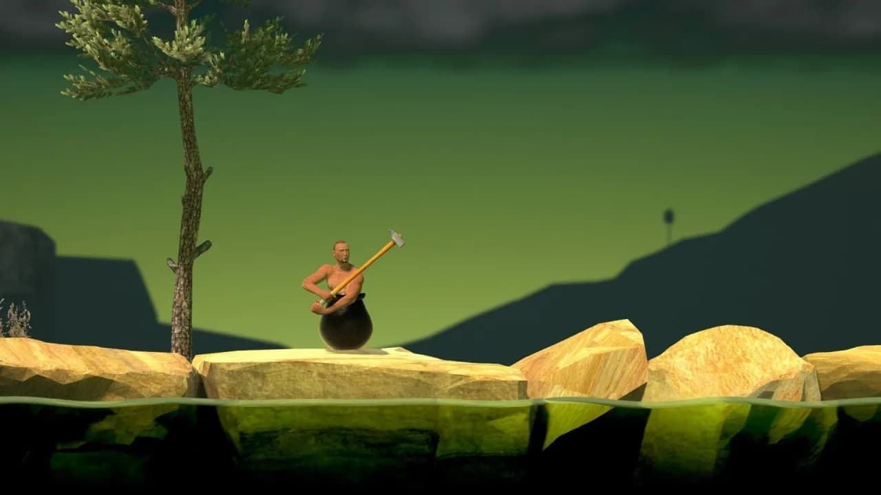Getting Over It with Bennett Foddy — скриншот 1