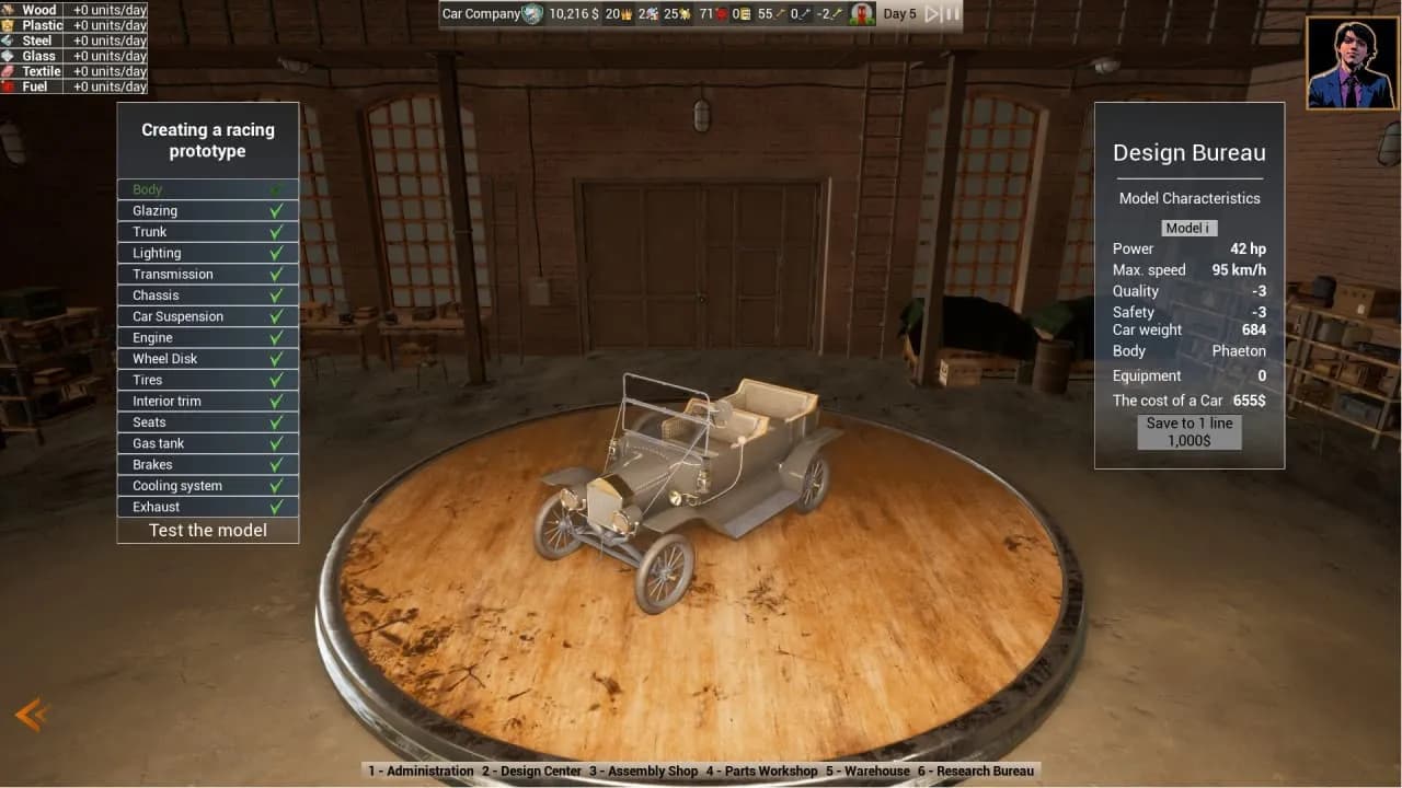 Car Factory Empire — скриншот 1