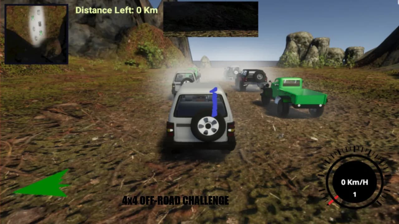 4X4 OFF-ROAD CHALLENGE — скриншот 1