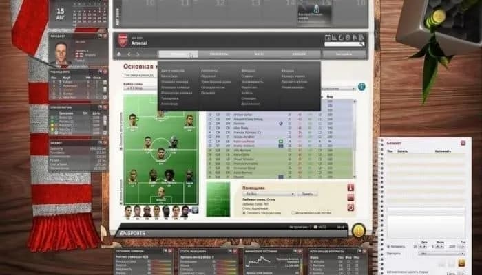 FIFA Manager 10 — скриншот 1