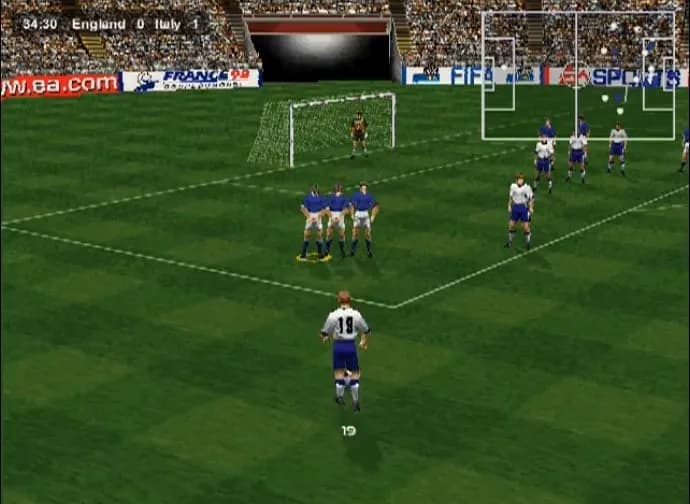 FIFA 98: Road to World Cup — скриншот 3