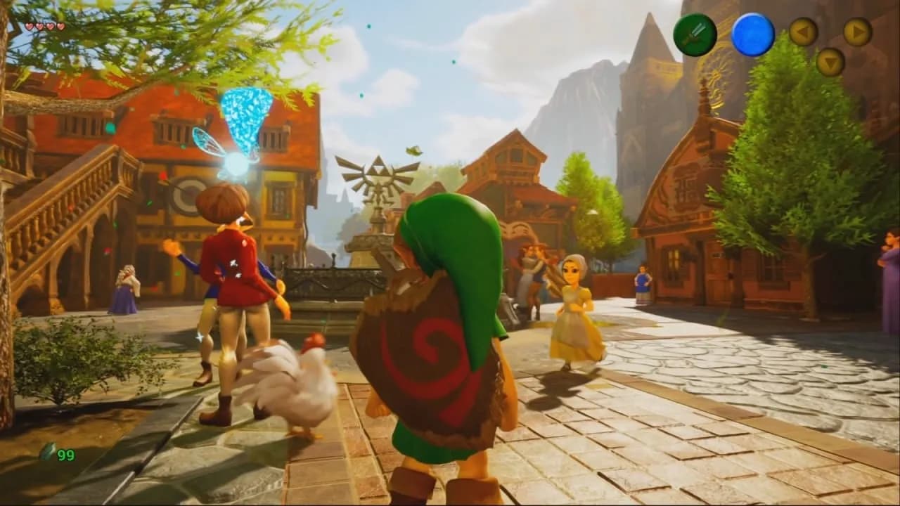 Zelda Ocarina of Time: Unreal Engine 4 Remake — скриншот 5