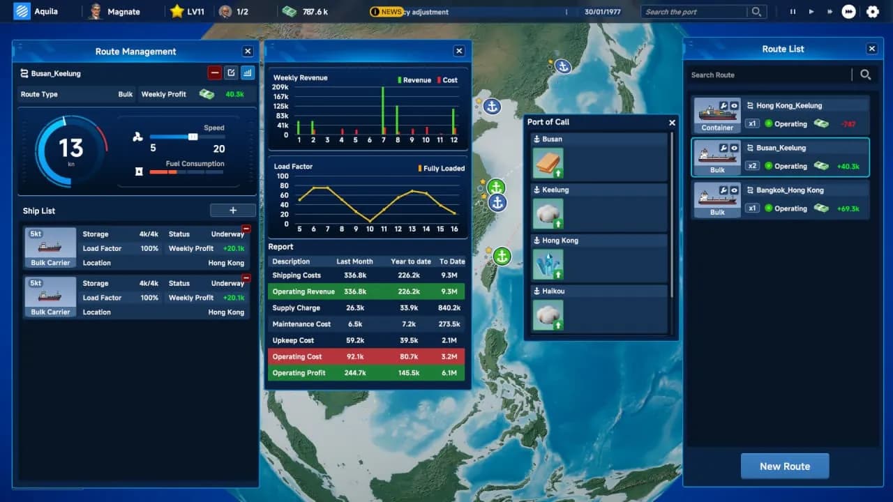 Global Magnates: Shipping Tycoon — скриншот 6