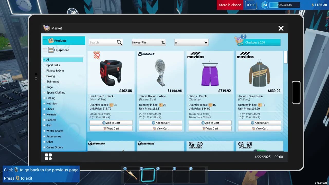 Sporting Goods Shop — скриншот 7