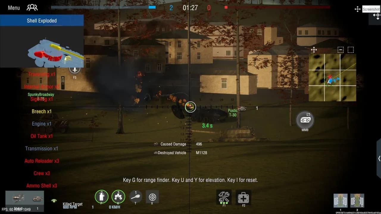Panzer War — скриншот 5