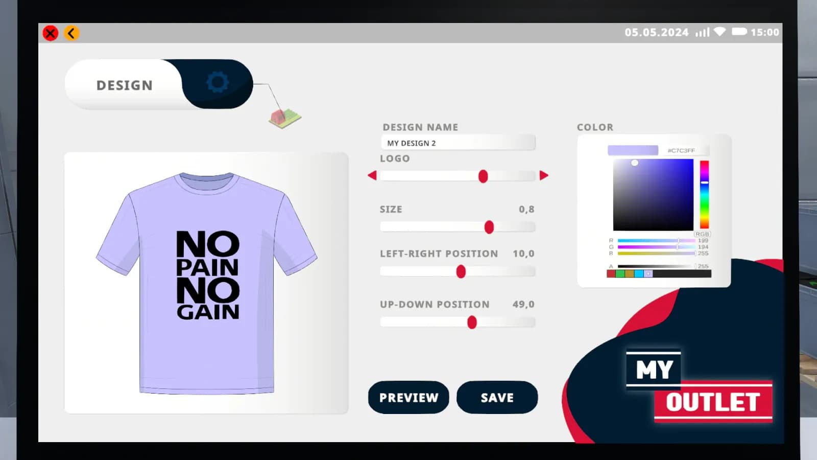 Factory Outlet Simulator — скриншот 3