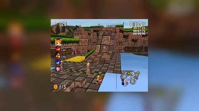 Sonic R — скриншот 6