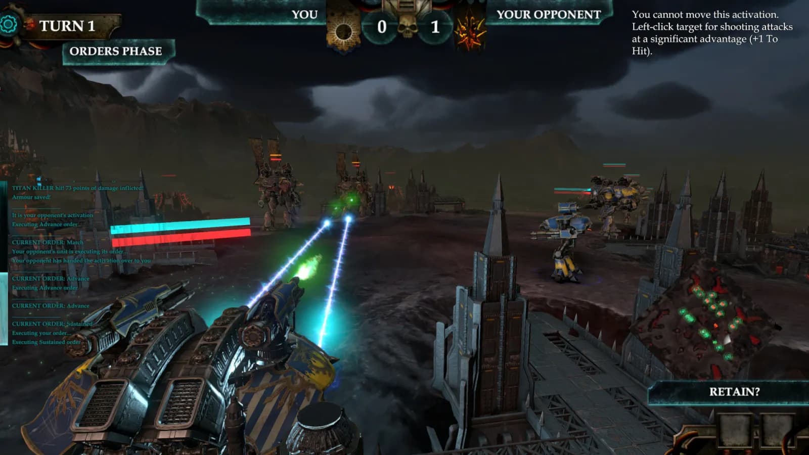 Adeptus Titanicus: Dominus — скриншот 2