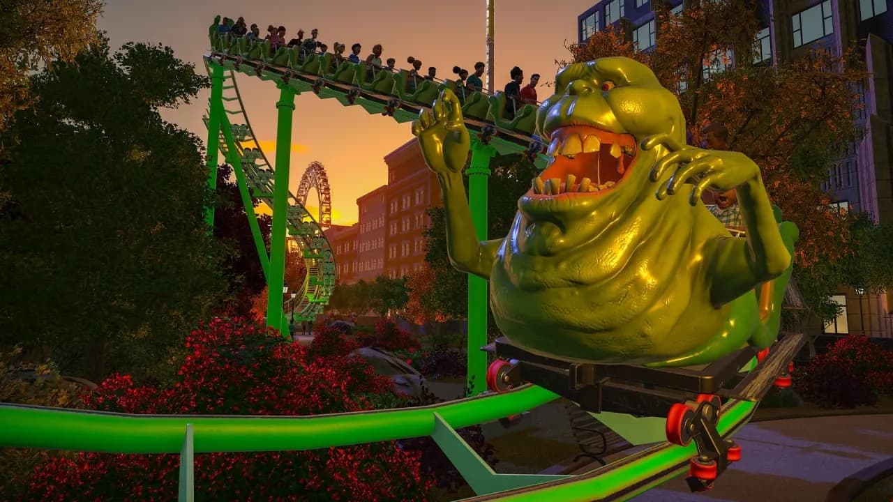 Planet Coaster: Ghostbusters — скриншот 5