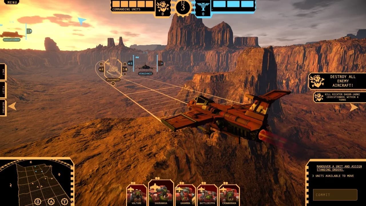 Aeronautica Imperialis: Flight Command — скриншот 6
