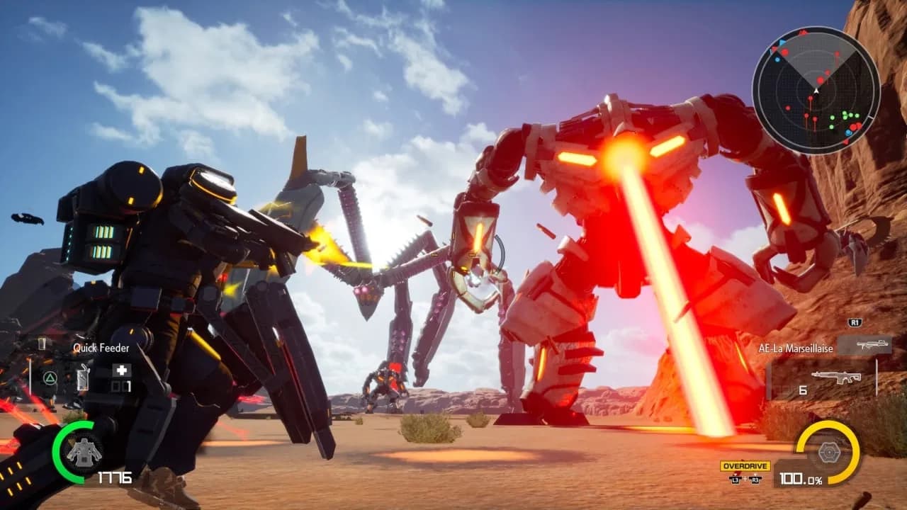 Earth Defense Force Iron Rain — скриншот 3